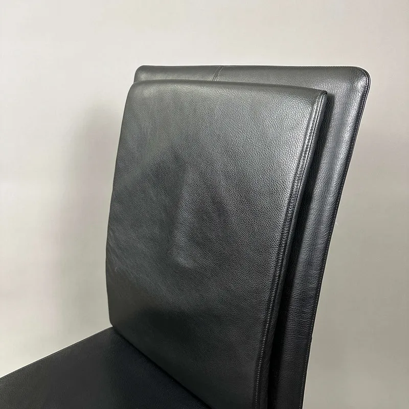 Knoll Jason Leder schwarz