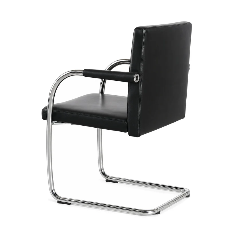 Vitra Visasoft Leder schwarz