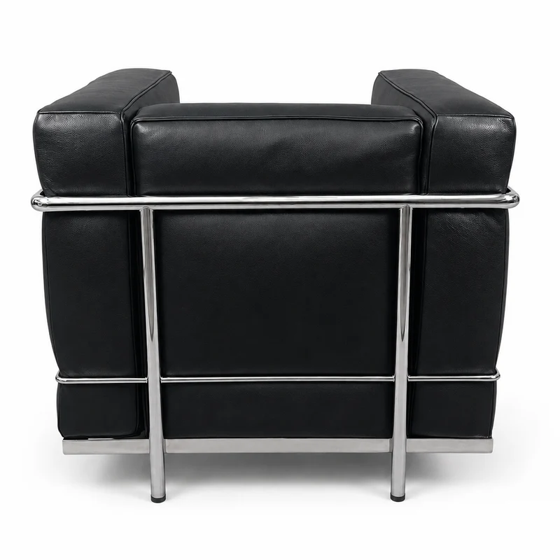 Cassina LC2 Sessel Leder schwarz
