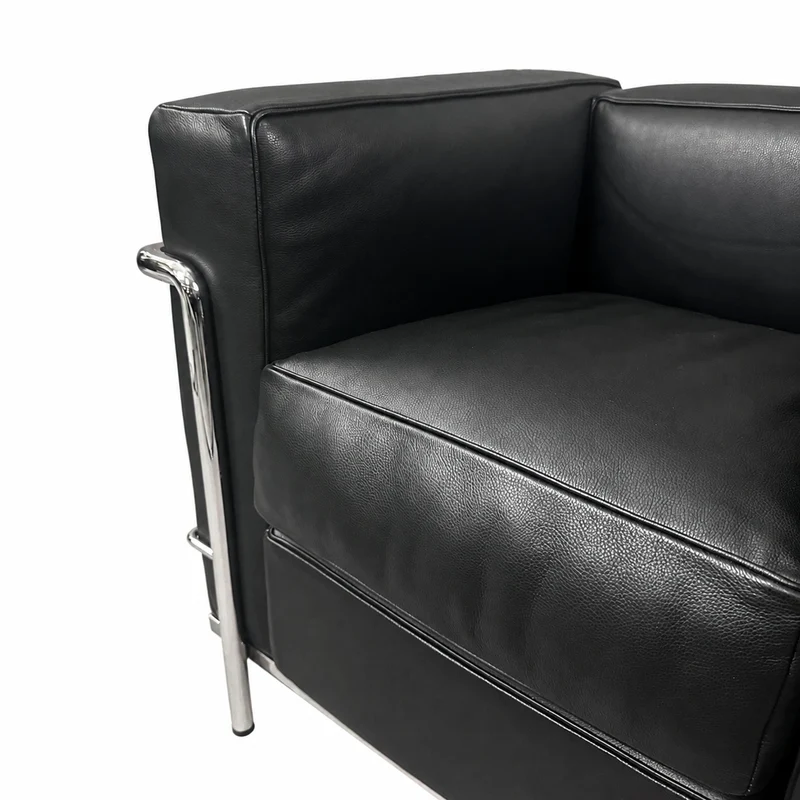 Cassina LC2 Sessel Leder schwarz