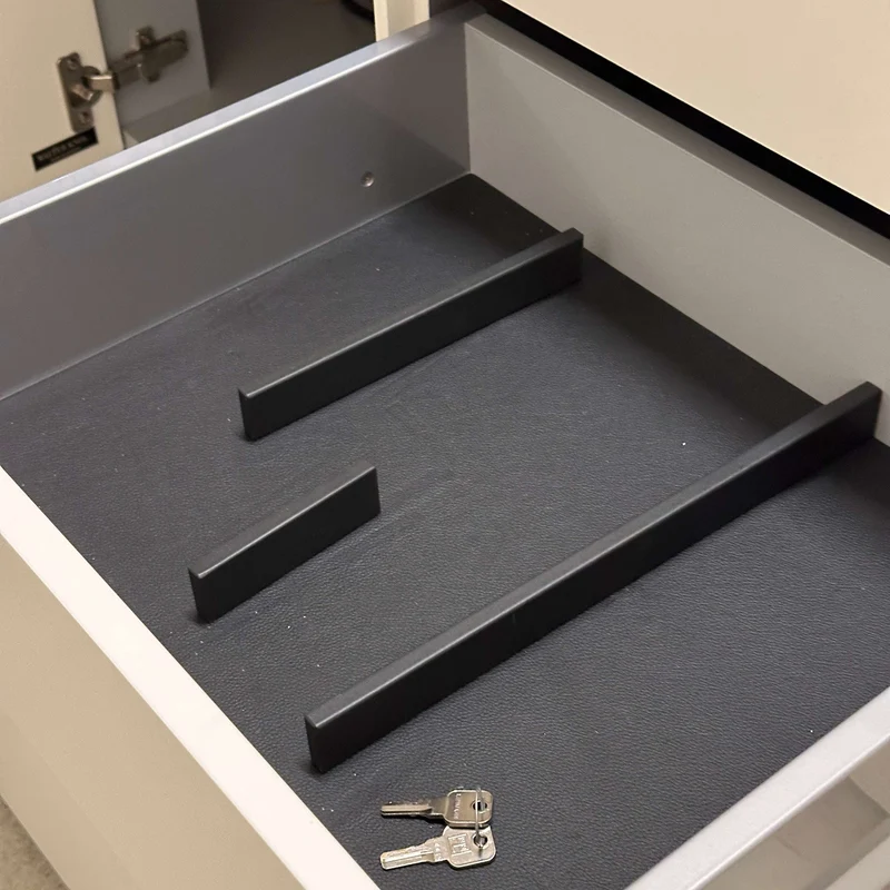 Walter Knoll Executive Variable Desk (elektr. höhenverstellb.) mit Anbaucontainer