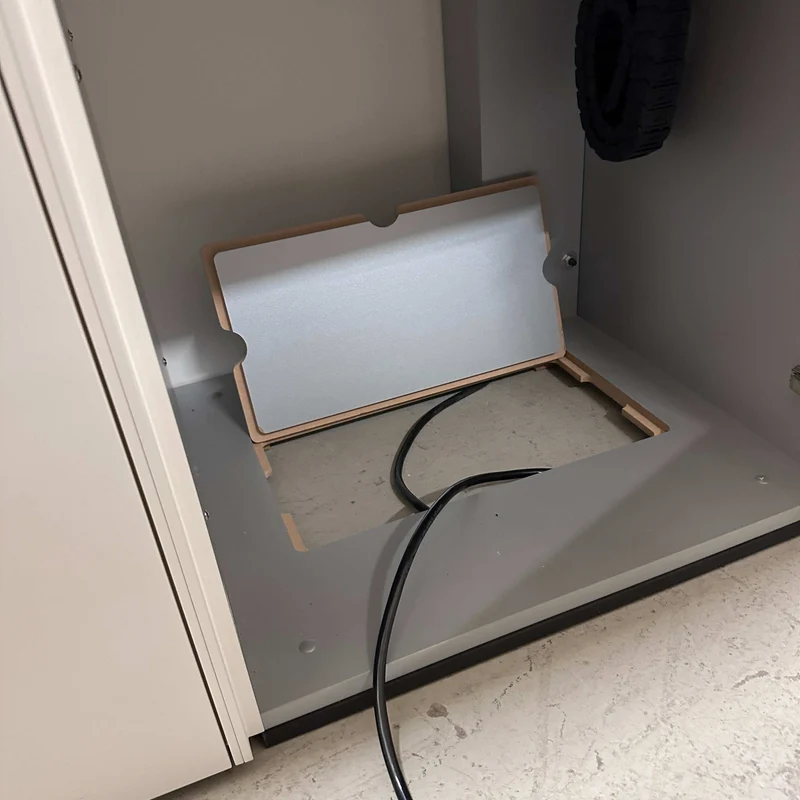Walter Knoll Executive Variable Desk (elektr. höhenverstellb.) mit Anbaucontainer