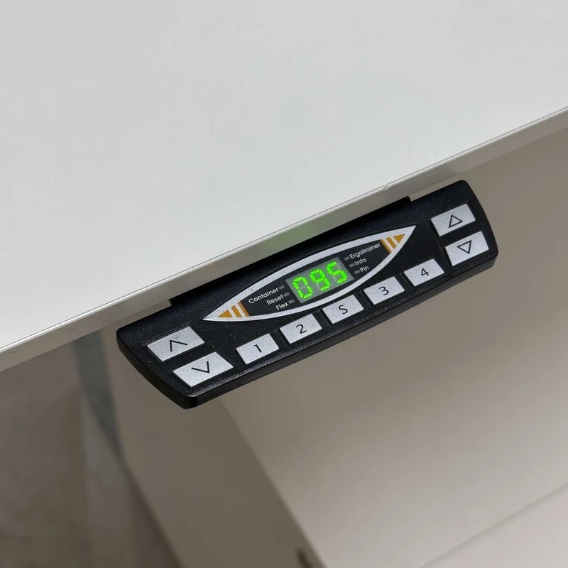 Walter Knoll Executive Variable Desk (elektr. höhenverstellb.) mit Anbaucontainer