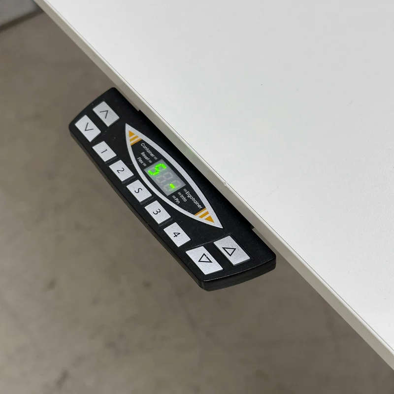Walter Knoll Executive Variable Desk (elektr. höhenverstellb.) mit Anbaucontainer