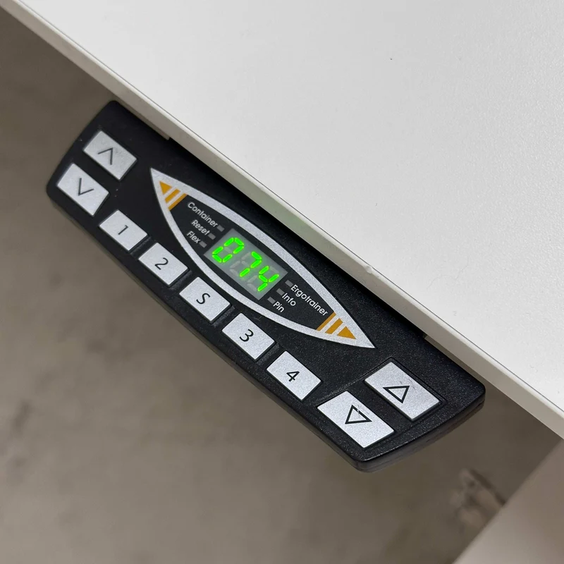 Walter Knoll Executive Variable Desk (elektr. höhenverstellb.) mit Anbaucontainer