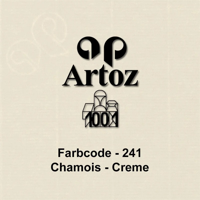 ARTOZ 50x Briefumschläge DIN Lang Chamois 100 g/m² selbstklebend - DL 224x114 mm - Kuvert ohne Fenst