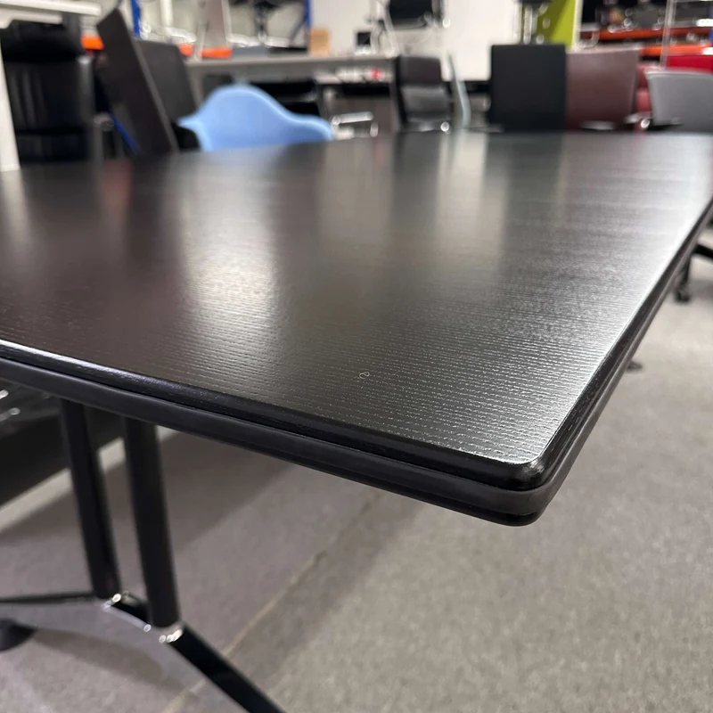 Wilkhahn Konferenztisch Logon schwarz 240x120 cm