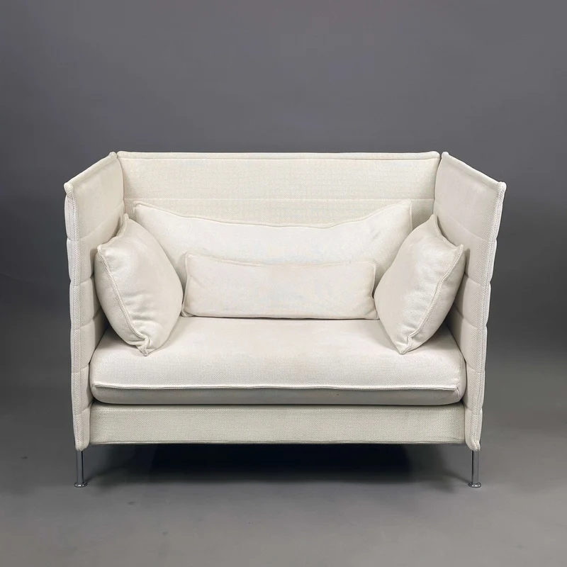 Vitra Alcove Lowback Love Seat hellbeige