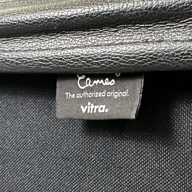 Vitra EA 117 Leder schwarz Chrom