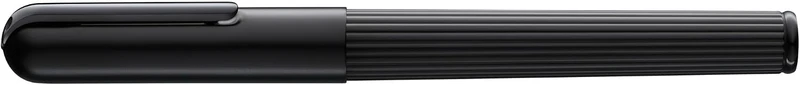 LAMY imporium Tintenroller 392 - Rollpen mit ungewöhnlichem Korpus in mattschwarzer PVD Veredelung u