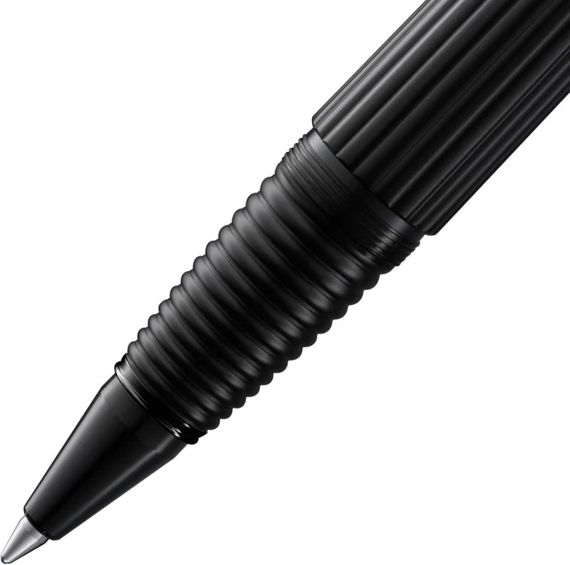 LAMY imporium Tintenroller 392 - Rollpen mit ungewöhnlichem Korpus in mattschwarzer PVD Veredelung u