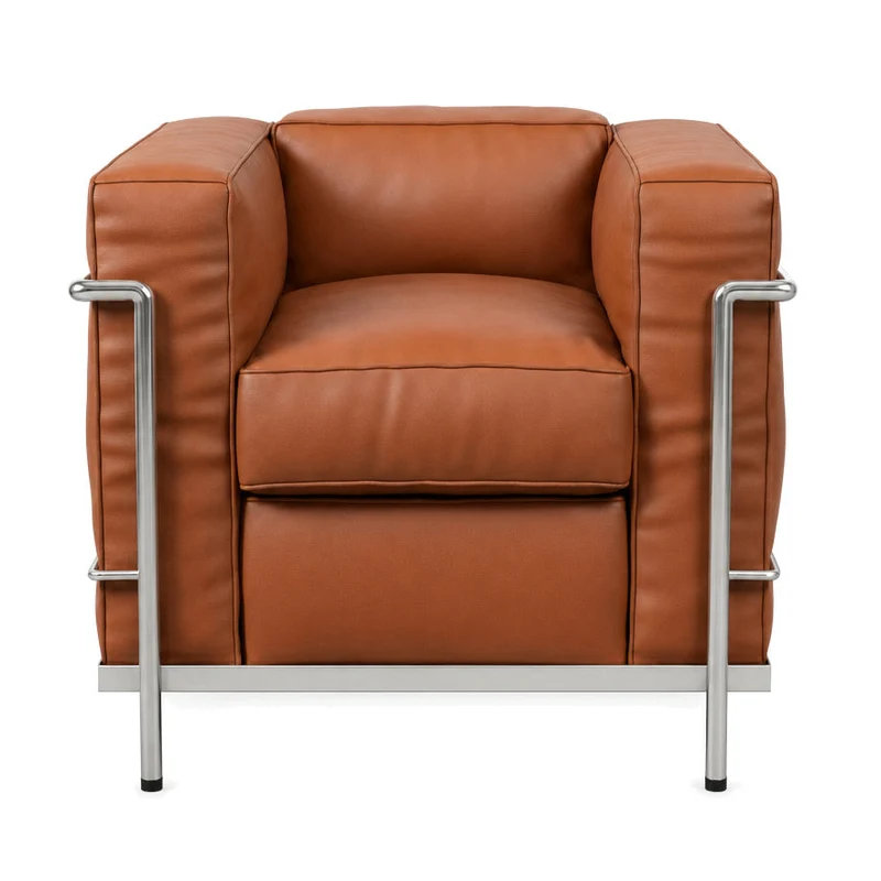 Cassina LC2 Sessel Leder Tabacco