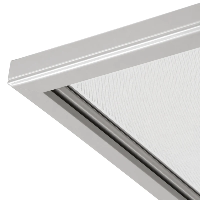 Lenorad LED Stehlampe silbergrau
