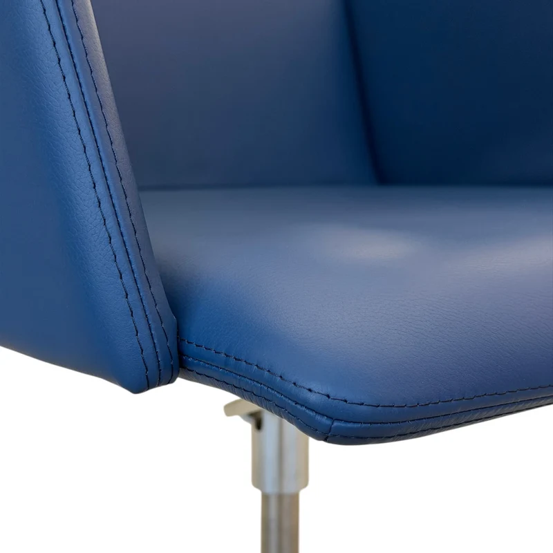 Brunner Fina Konferenzsessel Leder blau