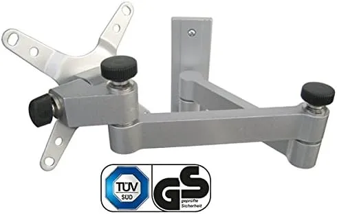 Drall TV Wandhalterung Universal Fernseh Halterung - Schwenkbar Neigbar - Monitor Halter für 3D HD L