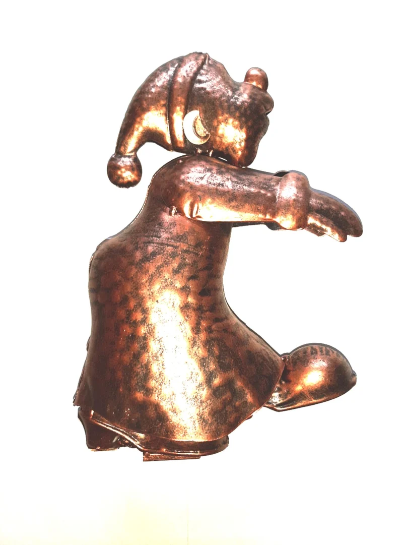 Dachrinnenfigur und Zaunfiigur Schlafwandler