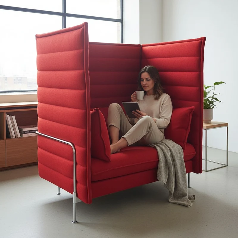 Vitra Alcove Highback Love Seat