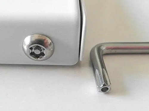 Drall Tablet Halterung aus Metall - passt für iPad 2, 3, 4te Generation, Air, Air 2 - Wandhalterung