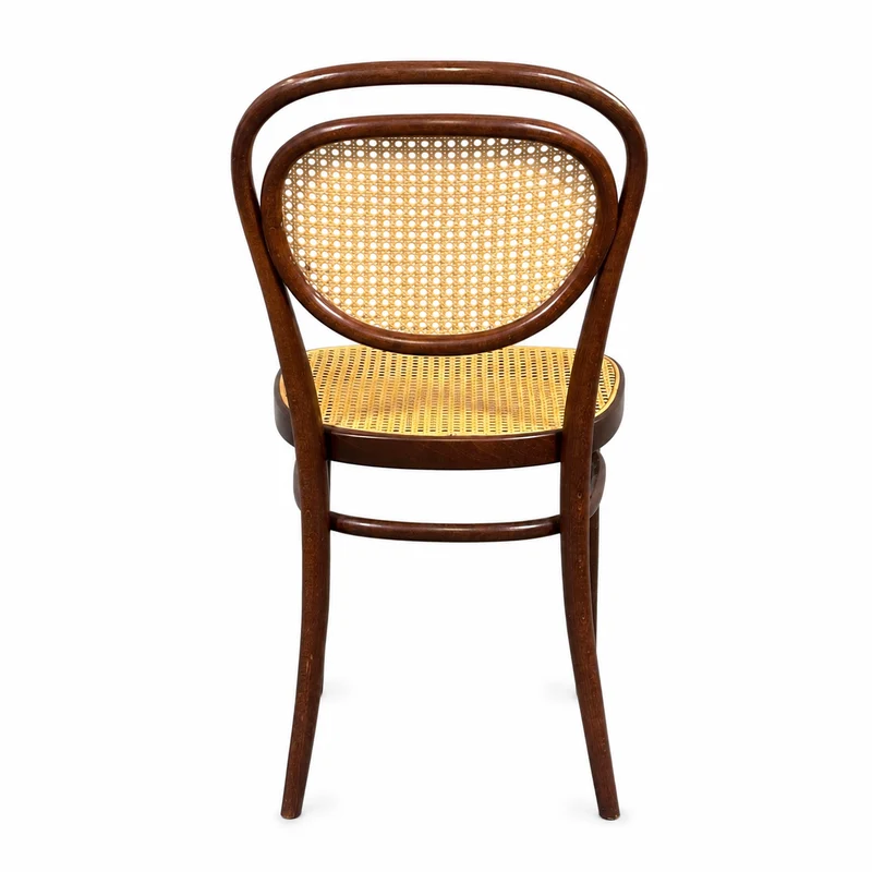 Thonet Stuhl 215r braun Korb natur