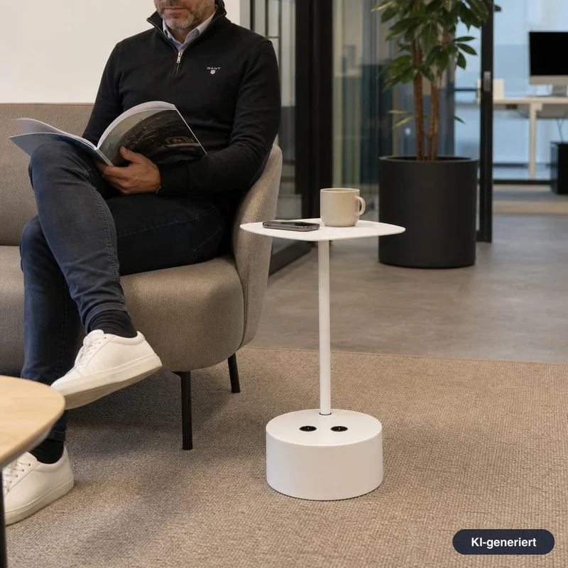 Lammhults Beistelltisch Add Cable Table