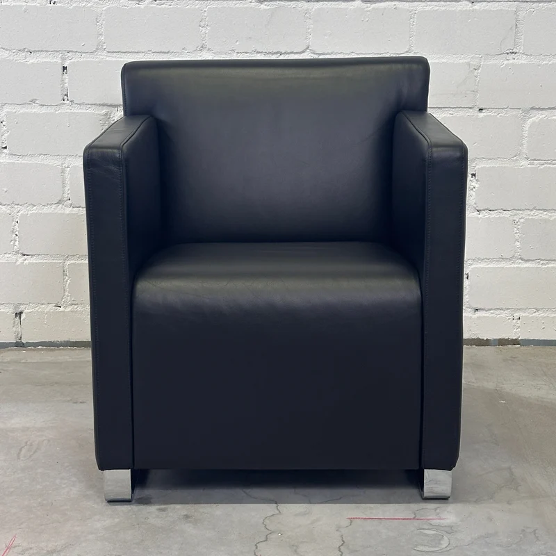 COR Quant Sessel Leder schwarz
