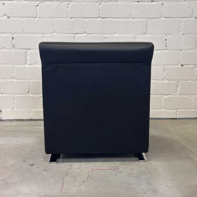 COR Quant Sessel Leder schwarz