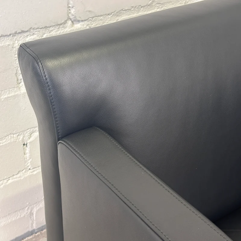 COR Quant Sessel Leder schwarz