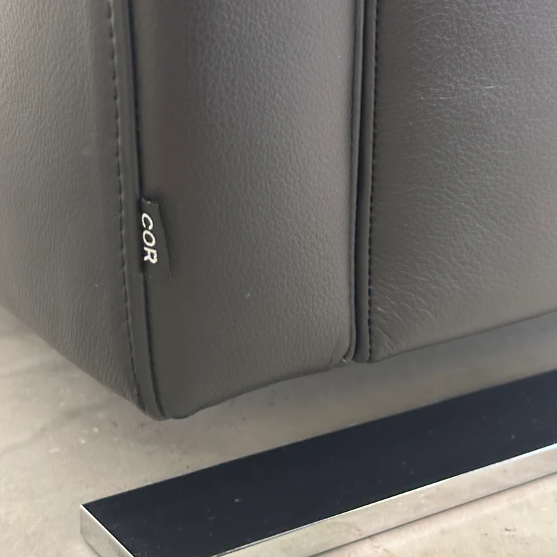 COR Quant Sessel Leder schwarz