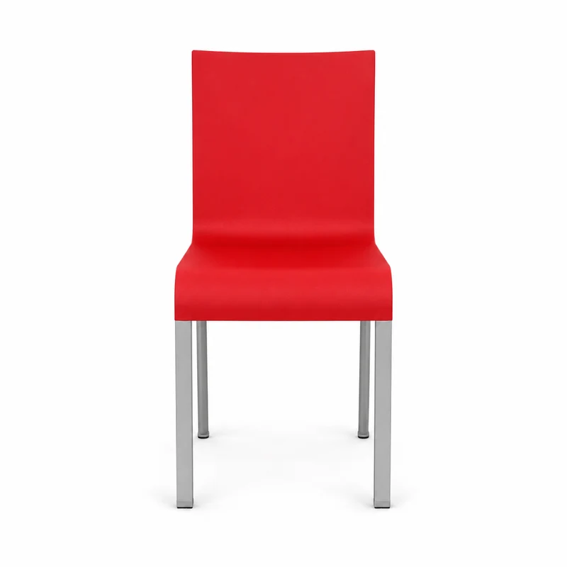 Vitra .03 Besucherstuhl rot