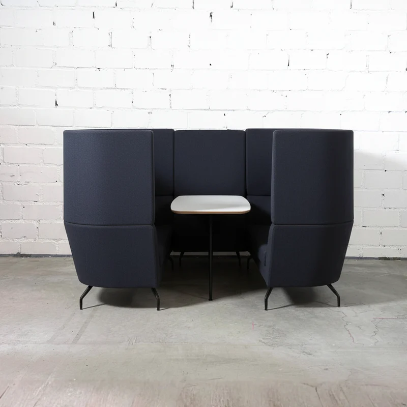 Orangebox Cwtch 2-Sitzer Highback Cabin dunkelblau