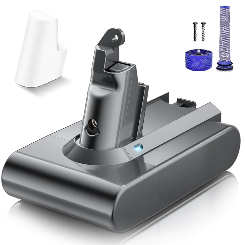V6 Akku für Dyson, Powtree Ersatzakku für Dyson V6 DC62 SV03 DC58 DC59 DC61 DC72 DC74 SV04 SV05 SV06