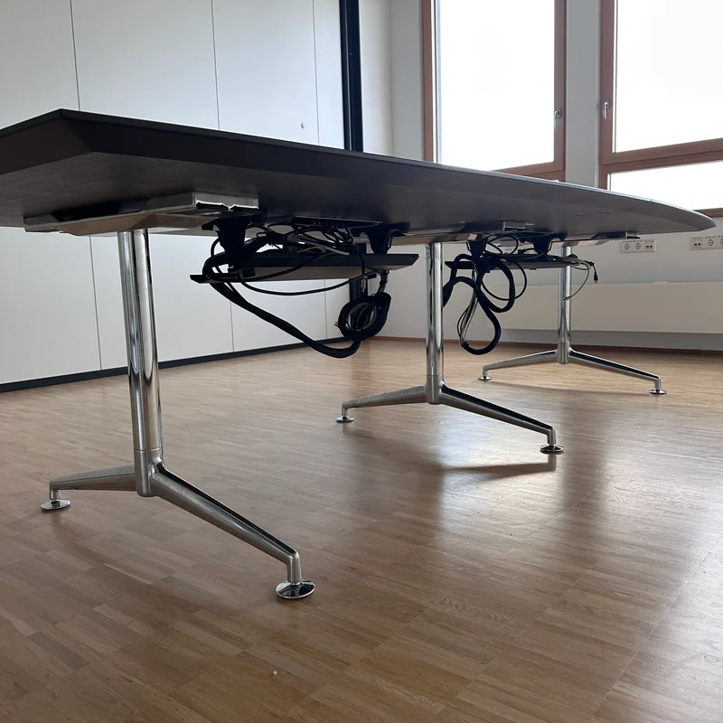 Brunner Fina Conference Tisch 400x140 Eiche gebeizt
