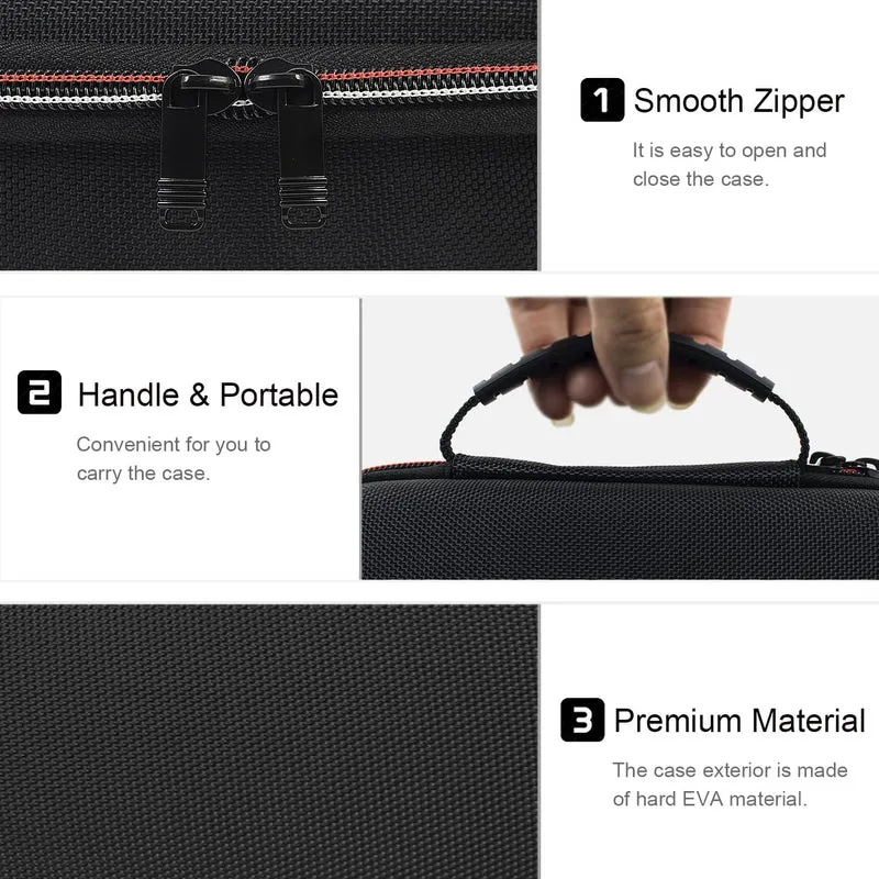 Harte Tasche Hülle Kompatibel mit DJI FPV 3 / FPV 2 / FPV Fernsteuerung, Schutzhülle Case Tragetasch