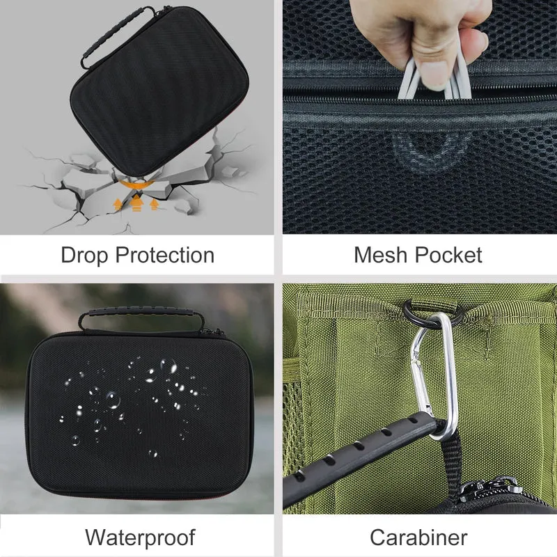 Harte Tasche Hülle Kompatibel mit DJI FPV 3 / FPV 2 / FPV Fernsteuerung, Schutzhülle Case Tragetasch