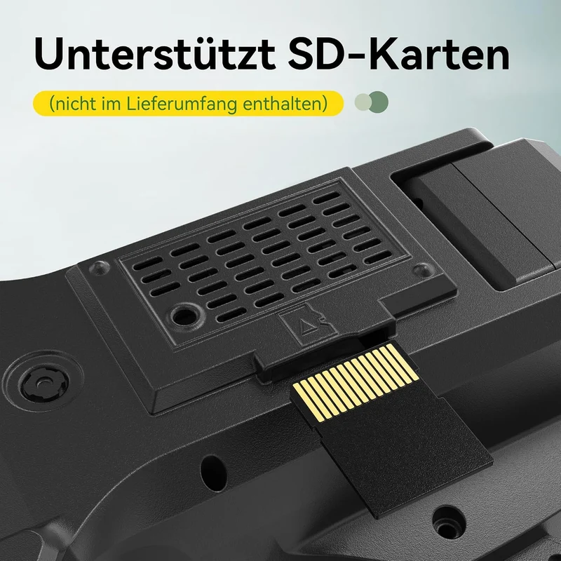 H867 Drohne mit Kamera 4K für Erwachsene und Anfänger, Bürstenloser Motor Schwarz Standard, Schwarz