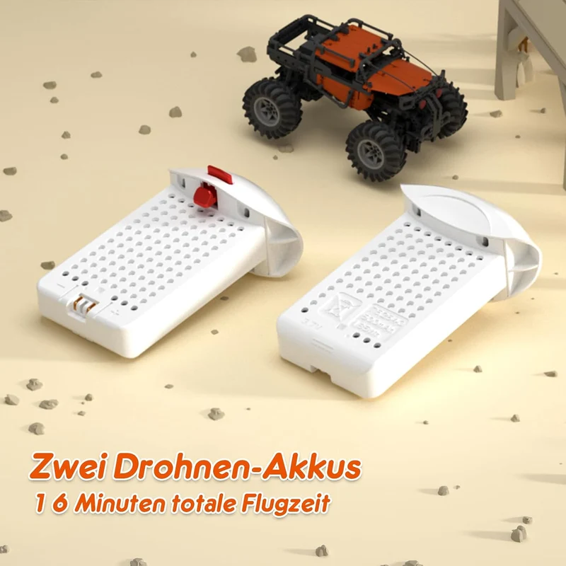 Loolinn | Drohne mit Kamera als Geschenk für Kinder ab 8 Jahren - Sehr Einfach zu Fliegen, Echtzeit-