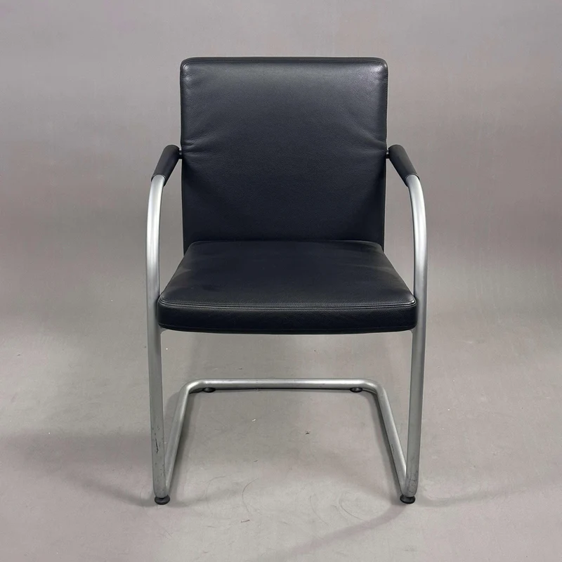 Vitra Visasoft Leder schwarz