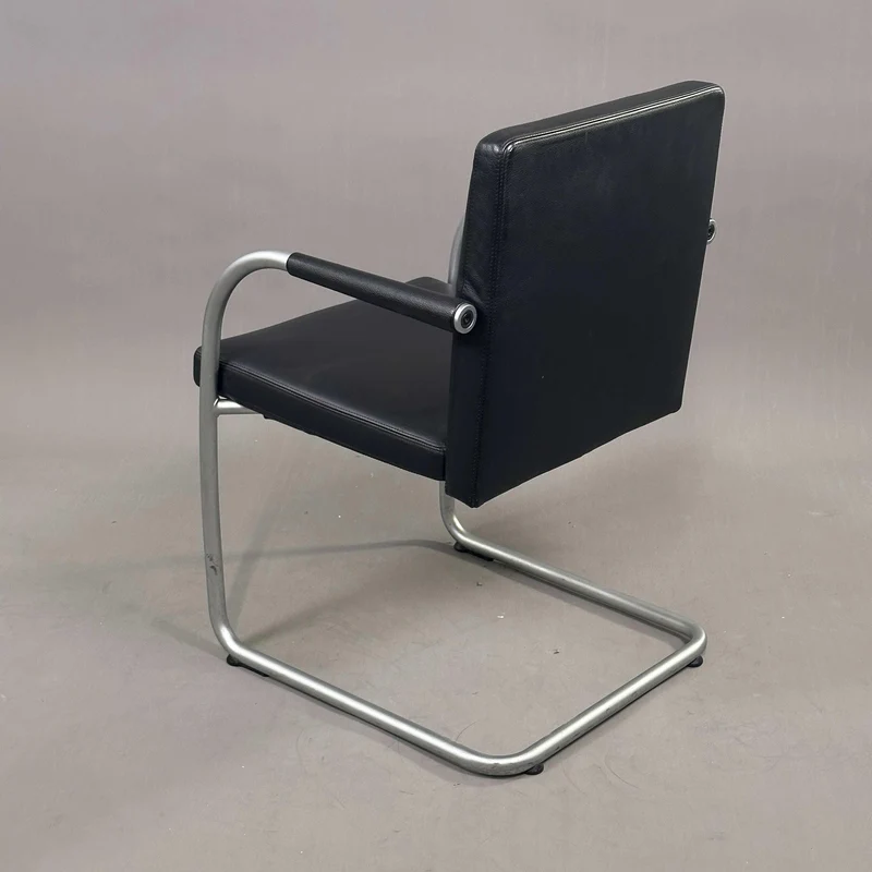 Vitra Visasoft Leder schwarz