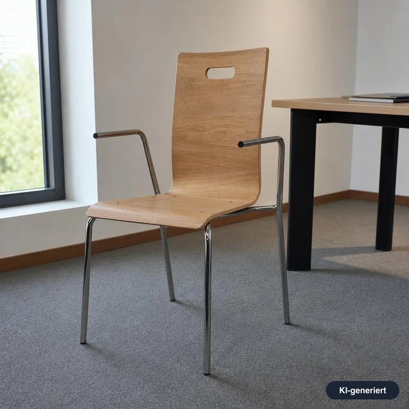 Hiller Objektmöbel Stapelstuhl