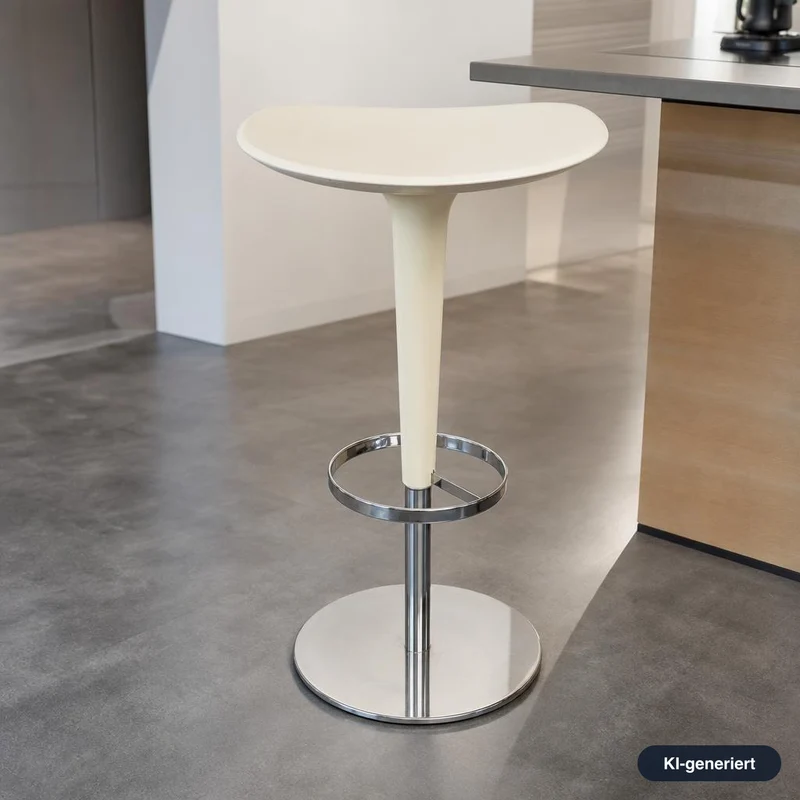 Arper Babar Barhocker weiß/creme