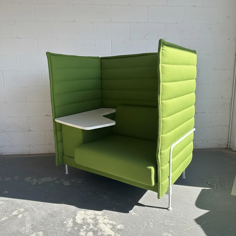 Vitra Alcove Highback Work hellgrün