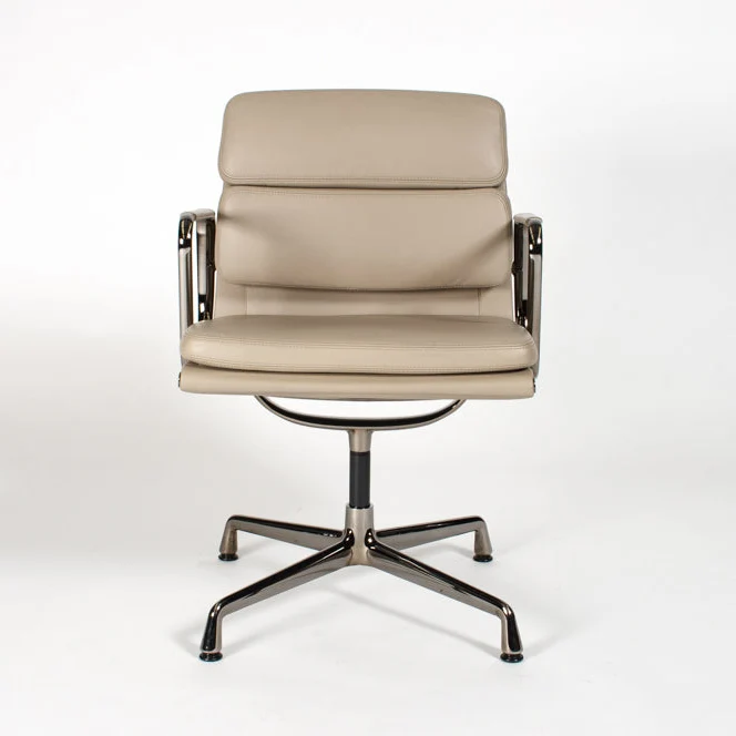 Vitra EA 208 Soft Pad Chair Premiumleder Sand (Limited)