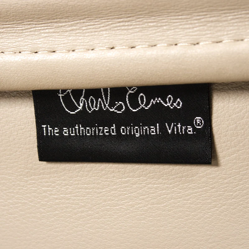 Vitra EA 208 Soft Pad Chair Premiumleder Sand (Limited)
