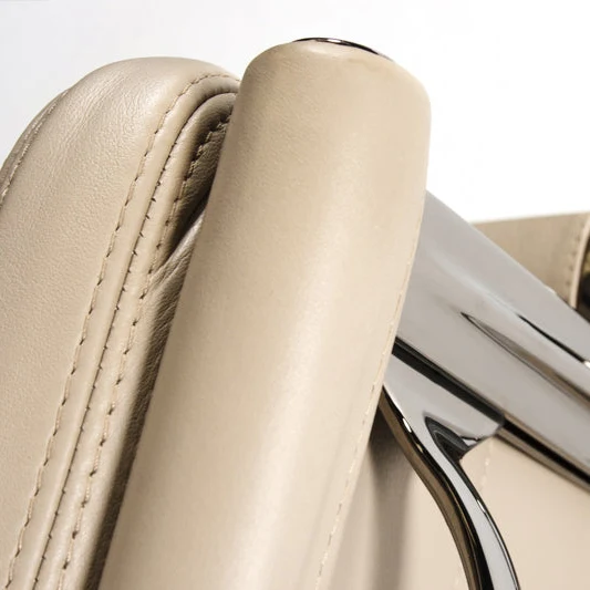 Vitra EA 208 Soft Pad Chair Premiumleder Sand (Limited)