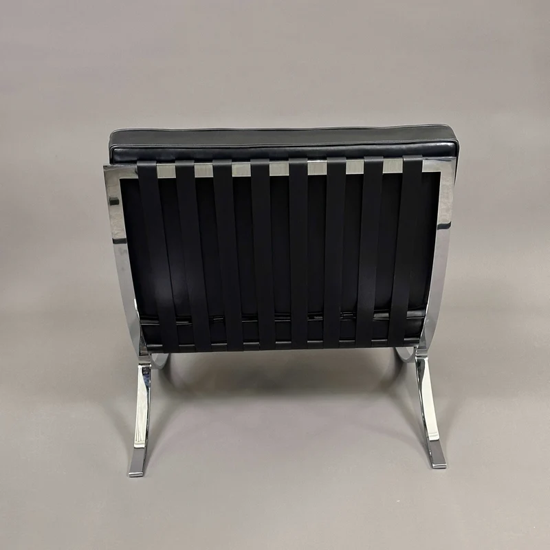 Knoll International Barcelona Sessel Leder / Schwarz