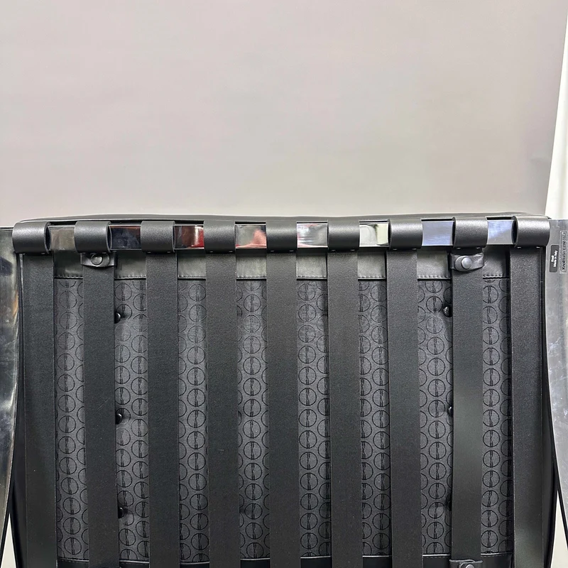 Knoll International Barcelona Sessel Leder / Schwarz