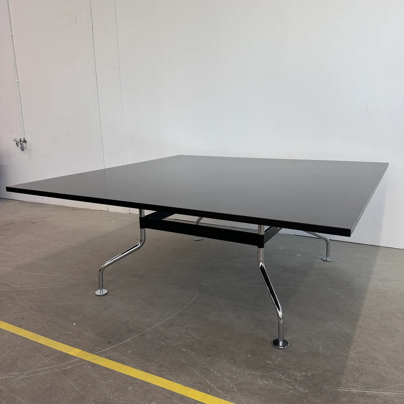 Gumpo Konferenztisch IK4000 Schwarz 180x180cm