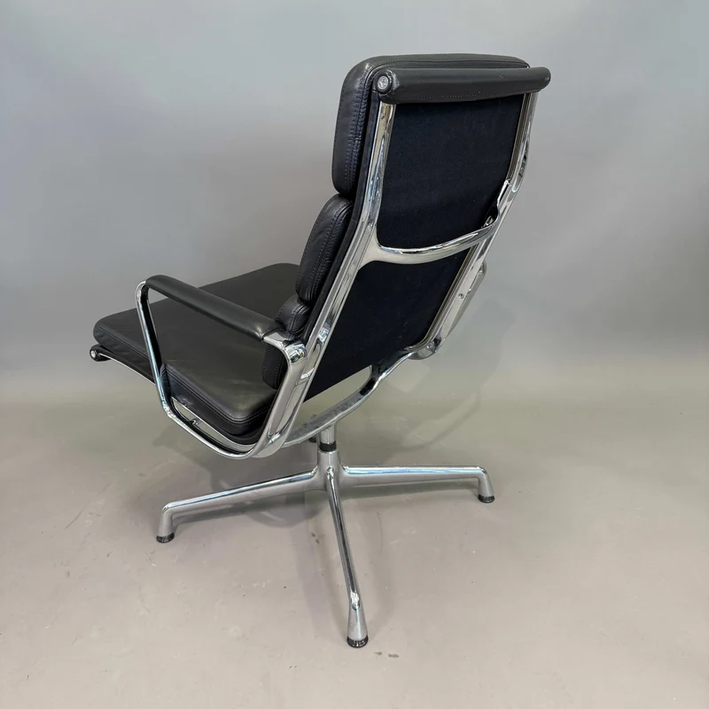 Vitra EA 216 Soft Pad Leder schwarz