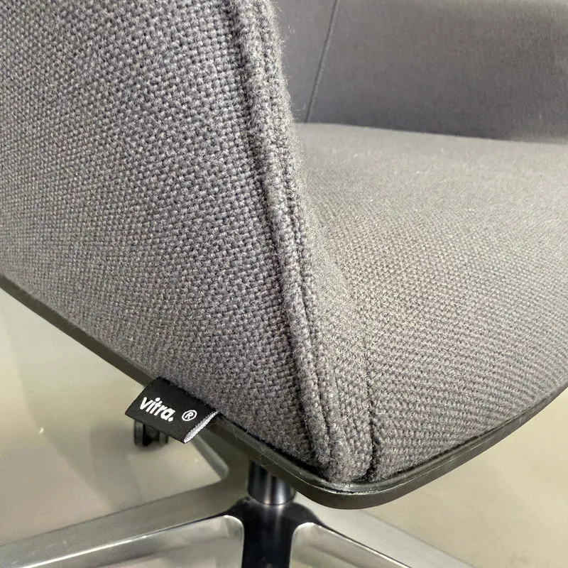 Vitra Softshell Chair grau/anthrazit