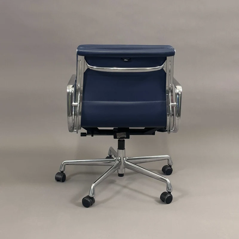 Vitra EA 217 Premiumleder dunkelblau